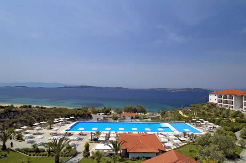 Akrathos Beach Hotel Ouranoupoli Exterior photo