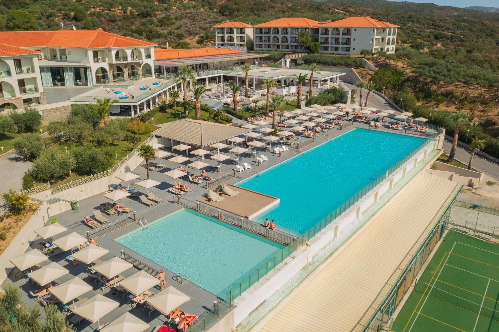 Akrathos Beach Hotel Ouranoupoli Exterior photo