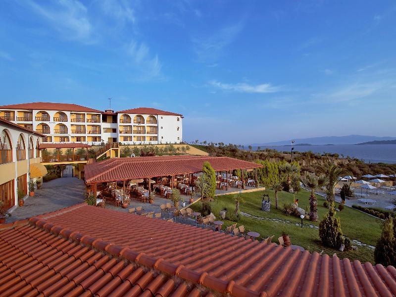 Akrathos Beach Hotel Ouranoupoli Exterior photo